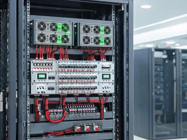 Telecommunications equipment rack